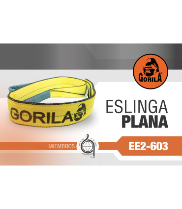 ESLINGA PLANA EE2-603 X 8m TIPO 3 - GORILA®