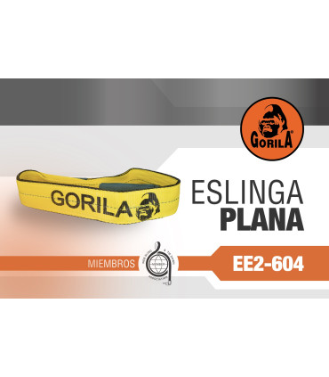 ESLINGA PLANA EE2-604 X 2m TIPO 3 - GORILA®