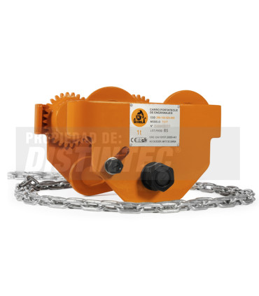 CARRO PORTA TECLE DE ENGRANAJES 0,5t - GORILA®