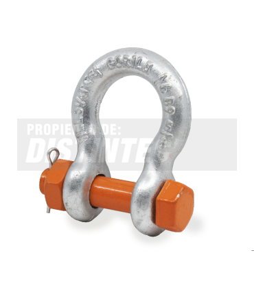 GRILLETE LIRA PERNO TUERCA CHAVETA 5/8" - GORILA®