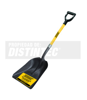 PALA CUADRADA CARBONERA REFORZADA EN FIBRA - DIFEMAT®