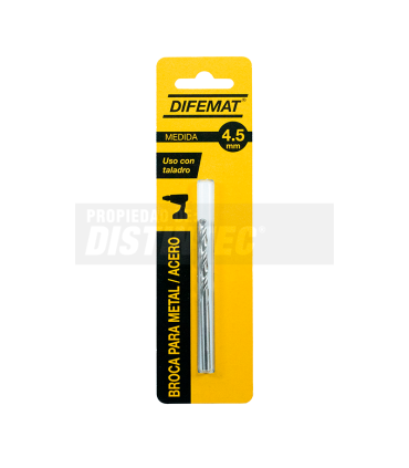 BROCA PARA METAL 4mm - DIFEMAT®