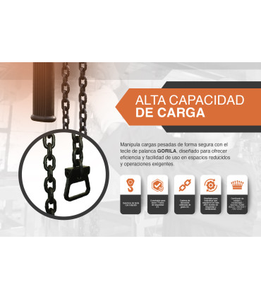 TECLE PALANCA 0,5t - GORILA®