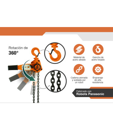 TECLE PALANCA 0,75t - GORILA®