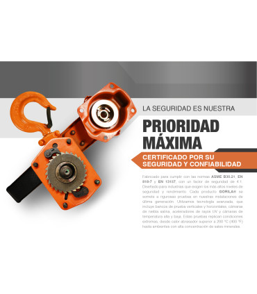 TECLE PALANCA 0,75t - GORILA®