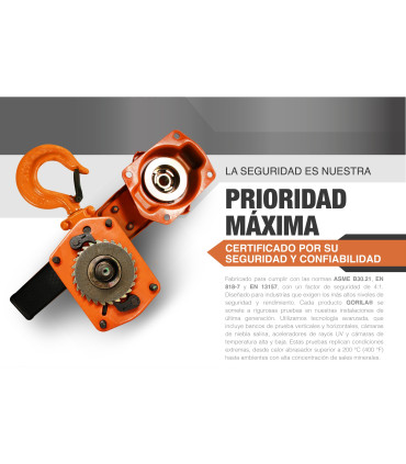 TECLE PALANCA 9t - GORILA®