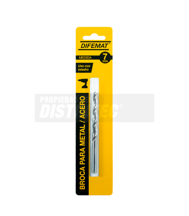 BROCA PARA CONCRETO 7mm - DIFEMAT®