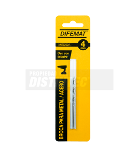 BROCA PARA METAL 2 PIEZAS 3mm - DIFEMAT®