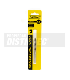 BROCA PARA METAL 6.5mm - DIFEMAT®