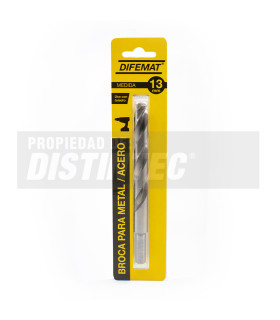 BROCA PARA METAL TOMA REDUCIDA 13mm - DIFEMAT®