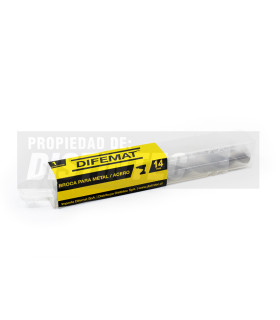 BROCA PARA METAL TOMA REDUCIDA 14mm - DIFEMAT®