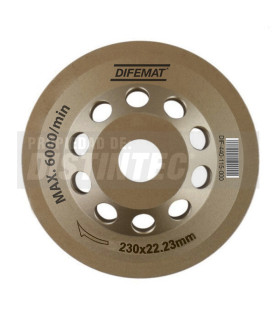 COPA DIAMANTADO ABRASIVO PARA CONCRETO 4,5" - DIFEMAT®