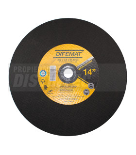 DISCO DE CORTE PARA ACERO INOXIDABLE 14" 350 X 3,0 X 25,4 - DIFEMAT®