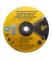 DISCO DE CORTE PARA ACERO INOXIDABLE 9" 230 X 3,0 X 22,2 - DIFEMAT®