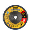 DISCO TRASLAPADO 4,5" -115 X 22. GRANO 80 - DIFEMAT®