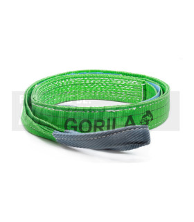 ESLINGA PLANA VERDE 2t X 1m - GORILA®