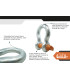 GRILLETE LIRA PASADOR ROSCADO 1.1/2" - GORILA®