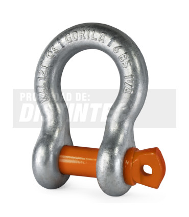 GRILLETE LIRA PASADOR ROSCADO 1.1/4" - GORILA®