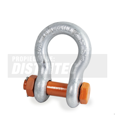 GRILLETE LIRA PERNO TUERCA CHAVETA 7/8" - GORILA®