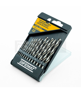 SET 13 BROCAS PARA METAL 2 A 8mm - DIFEMAT®