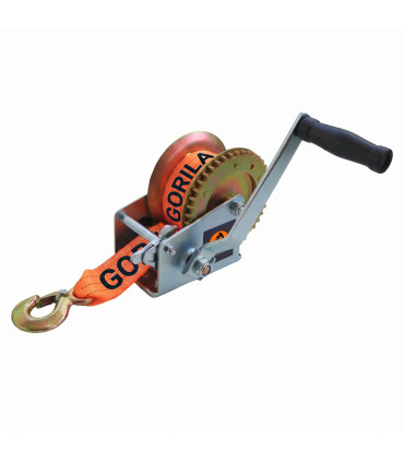 WINCHE DE CINTA MANUAL 0,6t X 8m - GORILA®