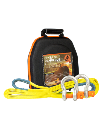 KIT REMOLQUE 2" X 6m + Grilletes lira pasador roscado 5/8" - GORILA®