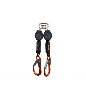 RETRACTIL DE CINTA DOBLE 2m - GORILA®