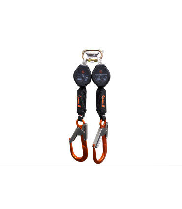 RETRACTIL DE CINTA DOBLE 2m - GORILA®