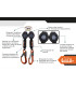 RETRACTIL DE CINTA DOBLE 2m - GORILA®