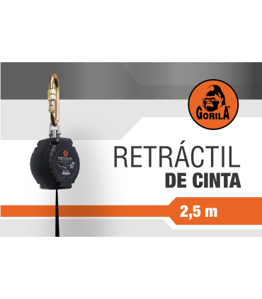 RETRACTIL DE CINTA 2,5m - GORILA®