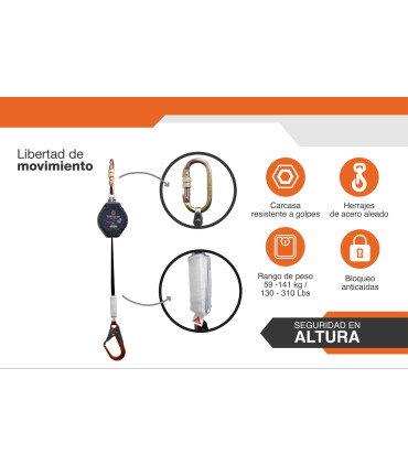 RETRACTIL DE CINTA 2,5m - GORILA®