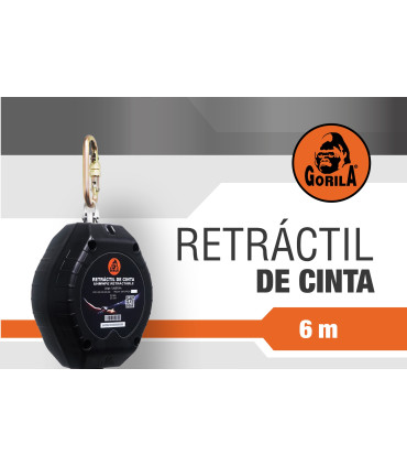 RETRACTIL DE CINTA 6m - GORILA®