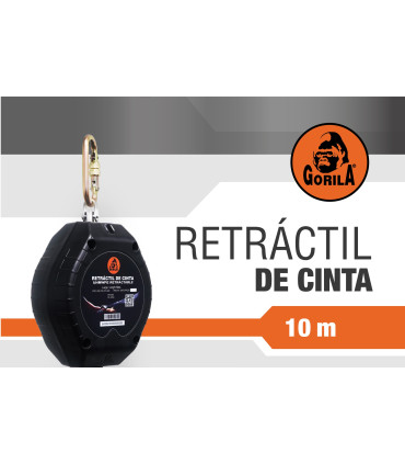 RETRACTIL DE CINTA 10m - GORILA®