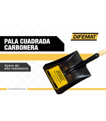 PALA CUADRADA CARBONERA - DIFEMAT®