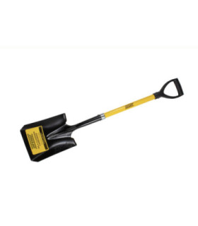 PALA CUADRADA CARBONERA REFORZADA EN FIBRA - DIFEMAT®