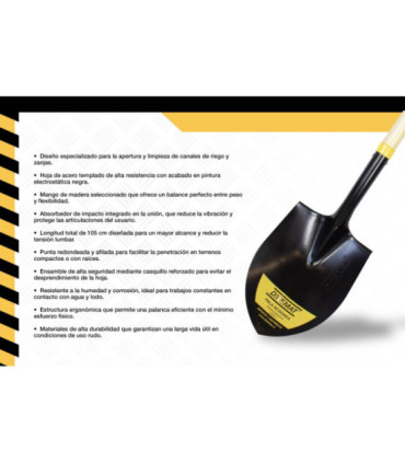 PALA PARA RIEGO MANGO LARGO - DIFEMAT®