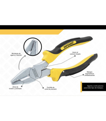 ALICATE UNIVERSAL 8" - DIFEMAT®