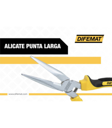 ALICATE PUNTA LARGA 8" - DIFEMAT®