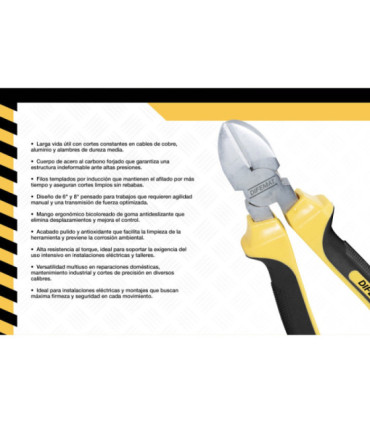 ALICATE CORTANTE 6" - DIFEMAT®
