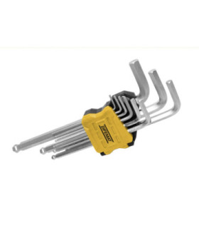 KIT LLAVES ALLEN 9 PIEZAS 1/16" A 3/8" - DIFEMAT®