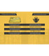 KIT LLAVES PUNTA CORONA 10 PIEZAS 8 A 22mm - DIFEMAT®