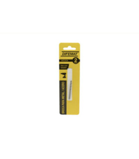 BROCA PARA METAL 2 PIEZAS 2mm - DIFEMAT®