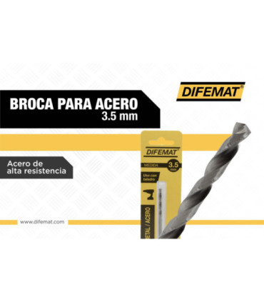 BROCA PARA METAL 3,5mm - DIFEMAT®