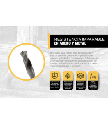 BROCA PARA METAL 3,5mm - DIFEMAT®