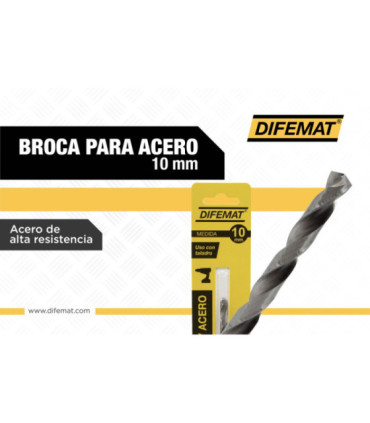 BROCA PARA METAL 10mm - DIFEMAT®