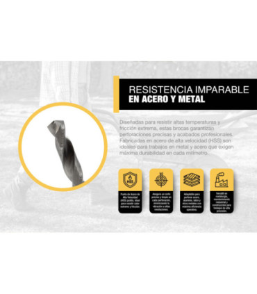 BROCA PARA METAL 10.5mm - DIFEMAT®