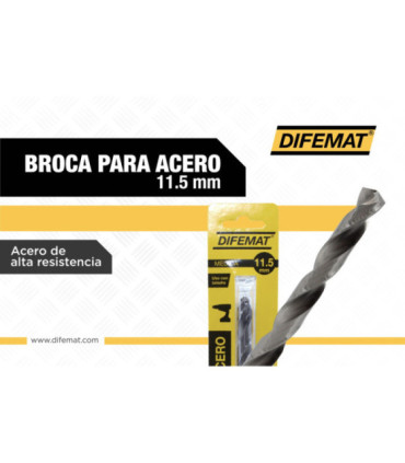 BROCA PARA METAL 11.5mm - DIFEMAT®