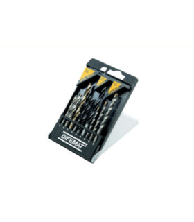 SET 9 BROCAS PARA METAL, MADERA Y CONCRETO 5 A 8mm - DIFEMAT®