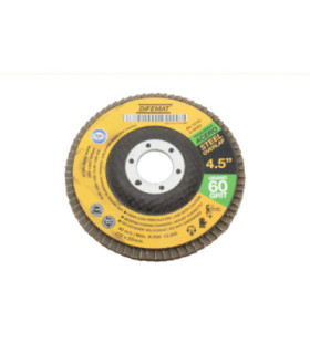 DISCO TRASLAPADO 4,5" -115 X 22. GRANO 60 - DIFEMAT®