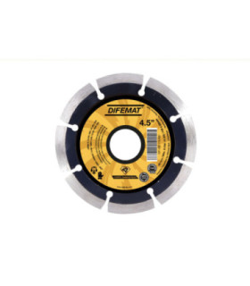 DISCO DE CORTE DIAMANTADO SEGMENTADO 4,5" - DIFEMAT®